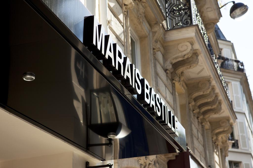 Hotel Marais Bastille Parijs Buitenkant foto